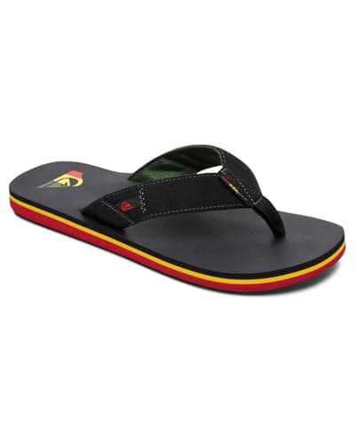 Image of Quiksilver Men's Molokai Abyss Beach & Pool Shoes, Green (Green/Black/Green Xgkg), 8 UK