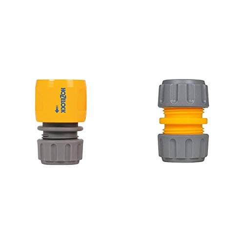 Image of Hozelock Hose end connector (12.5mm & 15mm) & 12.5mm Hose Repair Connector