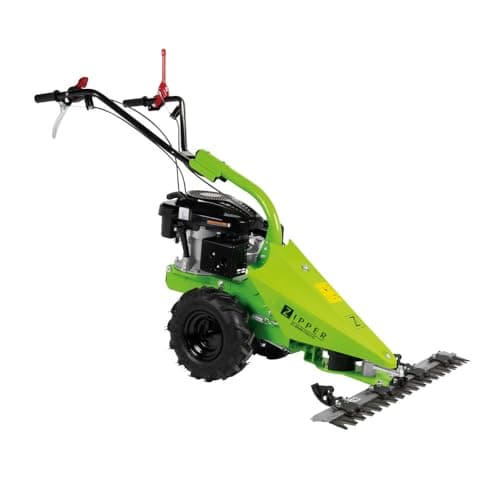 Image of Zipper BM870-ECO Petrol Scythe Lawn Brush Mower | 870mm Cutting Width 2.7kw