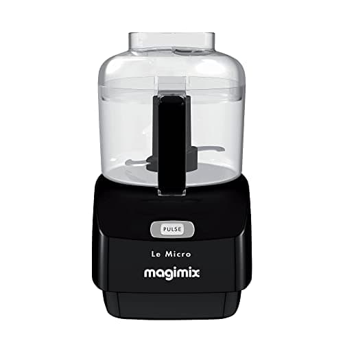 Image of Magimix Le Micro Mini Chopper | Ultra Compact | Multifunctional | Black | 18113