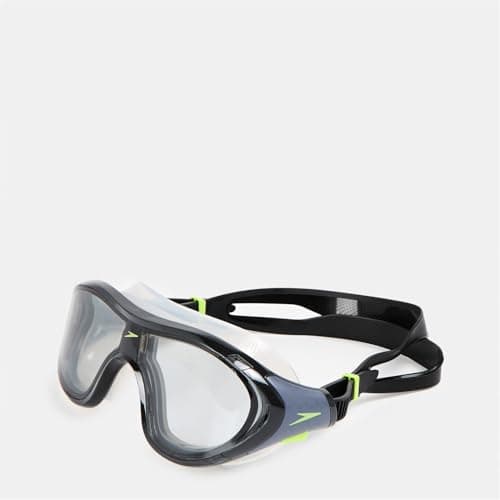 Image of Speedo Unisex-Adult Biofuse Mask | Dive | Swim | Ergonomic Design | Open Water | Leak Free Goggles, BLACK, One Size
