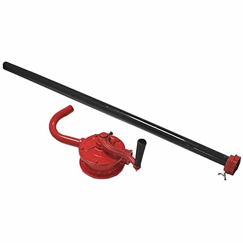 Image of 45 Gallon Cast Iron Rotary Barrel Pump with 1" Outlet