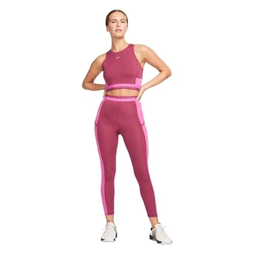 Image of Nike Pro Dri-FIT Women's Cropped Training Tank Top Small