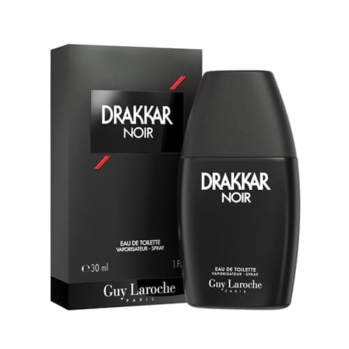 Image of Drakkar Noir By Guy Laroche - Iconic Designer Fragrance - Intense & Powerful Eau de Toilette - Fougere Blend & Aromatic Spices - Long Lasting Mens Cologne - Day and Evening Scent, 30ml