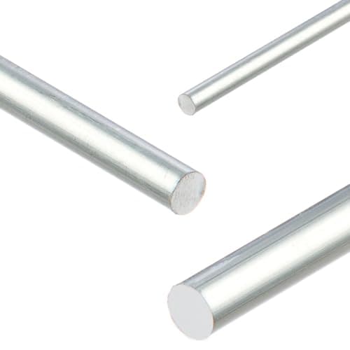 Image of Aluminium Rod Round - Metal Bar Rods 10mm Diameter x 1 Metre Length