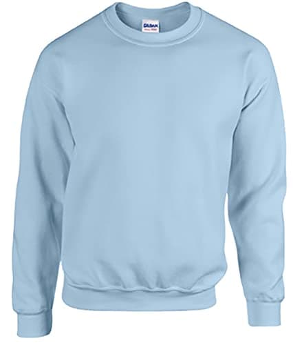 Image of Gildan Men's Sweatshirt, light blue, M