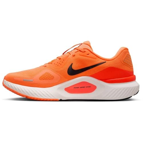 Image of Nike Men's Structure 26 Road Running Shoes, Total Orange Black Total Crimson Chalk, 9.5 UK