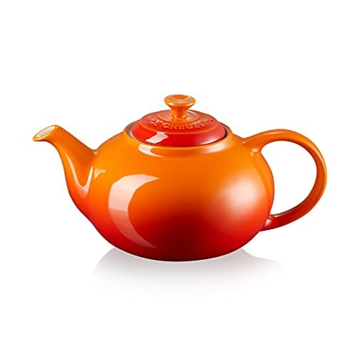 Image of Le Creuset Stoneware Classic Teapot, 1.3 litres, Serves 3-4 Cups, Volcanic, 70702130900000