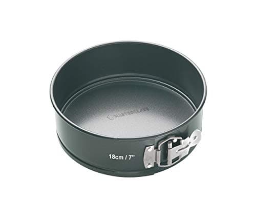 Image of MasterClass Non-Stick Loose Base Springform Cake Pan, 18cm