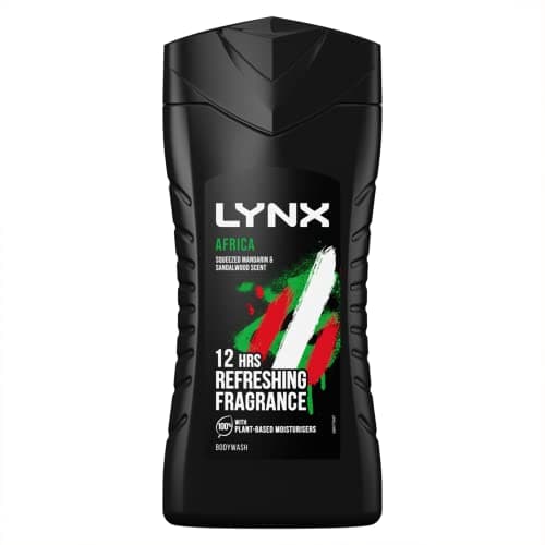 Image of Lynx 12hr Refreshing Africa Squeezed Mandarin & Sandalwood Bodywash, 225ml
