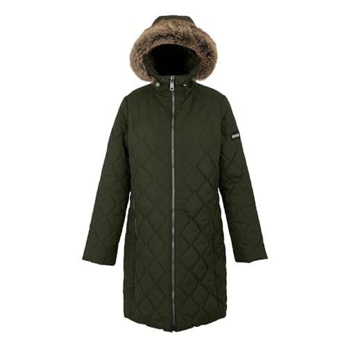 Image of Regatta Women's Fritha III Insulated Parka Jacket with Recycled Thermoguard Insulation, perfect for Outdoors