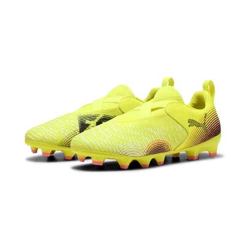 Image of PUMA Football boots Future 8 Match LL FG/AG Kids, lemon tree, 5 UK