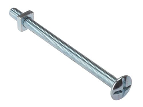Image of ForgeFix Roofing Bolts | M6 x 30mm | Zinc Plated | Bag 25