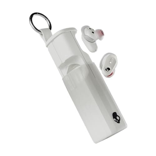Image of Skullcandy Method 360 ANC Wireless Earbuds, Sound by Bose, Bluetooth Headphones, Premium Noise Cancelling, Up to 40 Hrs Battery, Sweat and Water Resistant, Microphone for iPhone Android - Bone