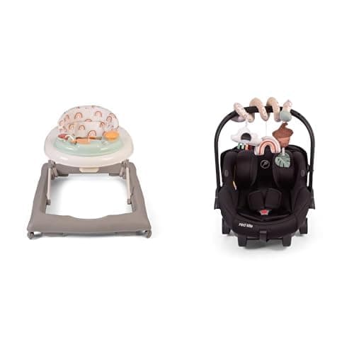 Image of Red Kite Baby Go Round Jive Electronic Walker with Interactive Musical Play Tray & Red Kite Spiraloo Twisty Activity Toy with Baby Safe Mirror & Teether - Woodland Walks