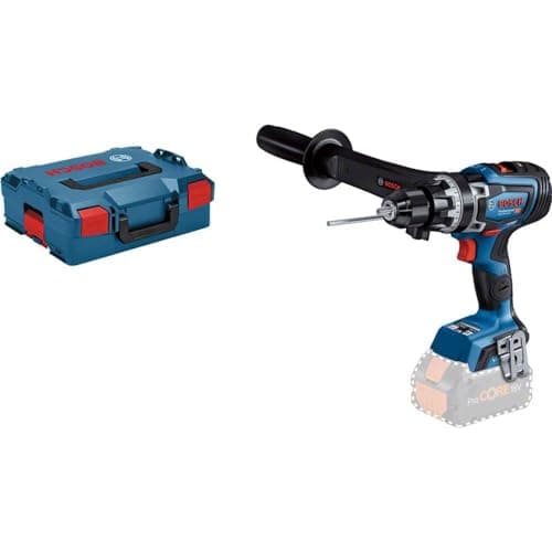 Image of Bosch Professional 18V System BITURBO Cordless Combi Drill GSB 18V-150 C (max. Torque 150 Nm, incl. Aux. Handle, L-BOXX Inlay, L-BOXX, Without Battery/Charger)