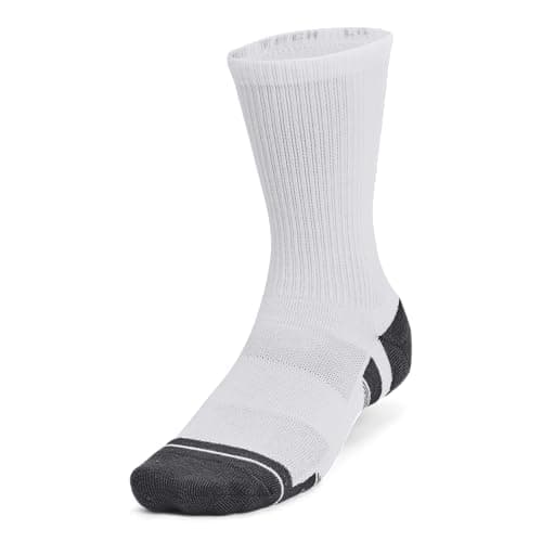 Image of Under Armour Unisex UA Performance Tech 3pk Crew Socks