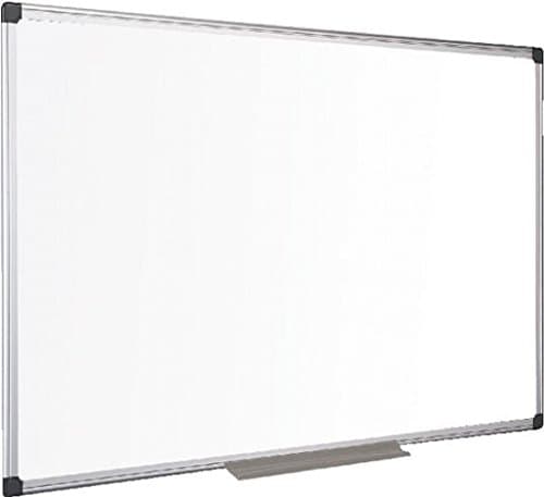 Image of Bi-Office 1800 x 1200 Magnetic Drywipe Whiteboard with Aluminium Frame - 10 Year Surface Warranty