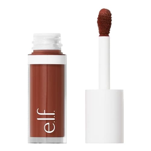 Image of e.l.f. Camo Liquid Blush, Long-Lasting Liquid Blush For High-Pigment Colour, Creates A Soft, Dewy Finish, Vegan & Cruelty-Free, Bronze Bombshell