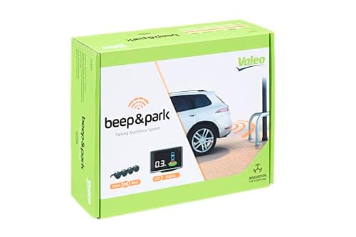 Image of VALEO 632201 - Parking Assistance System - Beep&Park Kit: 4 Sensors + 1 LCD display - Front or Rear Installation