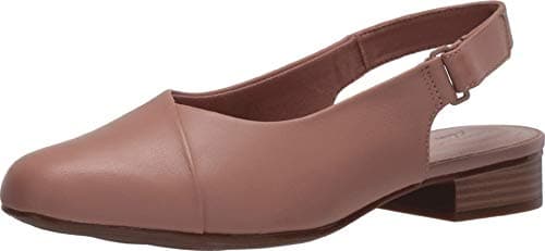 Image of Clarks Women's Juliet Pull Loafer, Praline Leather, 5 UK