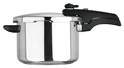 Image of Prestige Smart Plus Stainless Steel Pressure Cooker, 6L