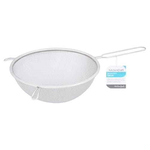Image of KitchenCraft Stainless Steel 20cm Round Sieve