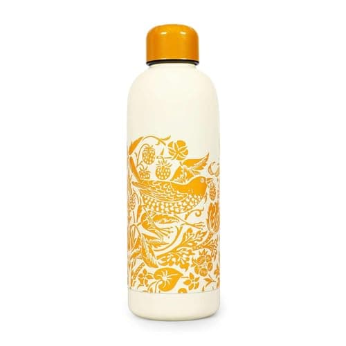 Image of Half Moon Bay Water Bottle Metal (500ml) - ACS William Morris (Quince)
