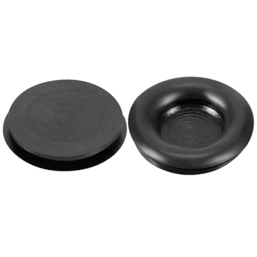 Image of TA-VIGOR 10Pcs Rubber Blanking Grommet, 16mm Black Rubber Grommets Electrical Holes Cable Wire Gaskets Protector for Wires, Plugs, Cables Holes, Car, Boat, Pump, Plumbing, Cable Wiring
