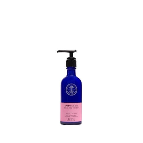 Image of Neal's Yard Remedies Damask Rose Daily Moisturiser, Softens & Revitalises Dry Skin, Cruelty-Free, 100ml