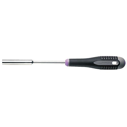 Image of Bahco BE-7804 Nut Driver with "Ergo" Handle/Long Bore, Multi-Colour, 4 mm