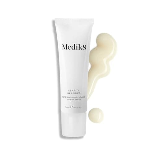 Image of Medik8 Clarity Peptides - 10% Niacinamide-Infused Peptide Serum With Hyaluronic Acid - For For Visibly Clarified, Luminous Skin - 30ml