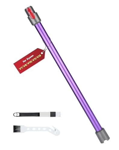Image of Quick Release Wand Extension Tube for Dyson V15 V11 V10 V8 V7 Models, Extension Vacuum Replacement Tube 74CM, Attachment Extension Tube Compatible with Dyson Cordless Stick Vacuum Cleaner