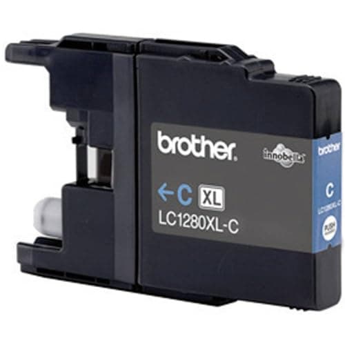 Image of Brother LC1280XLC Super High Yield Toner - Cyan
