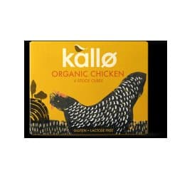 Image of Kallo Organic Chicken Stock Cubes 66g (Pack of 2)