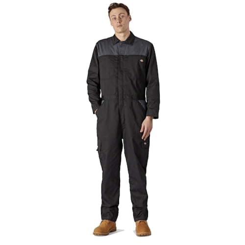 Image of Dickies, Men's, EVERYDAY COVERALL, BLACK GRAY, M