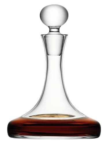 Image of LSA International Bar Ships Decanter 1 Litre Clear| 1 Unit | Mouthblown and Handmade Glass | BR32