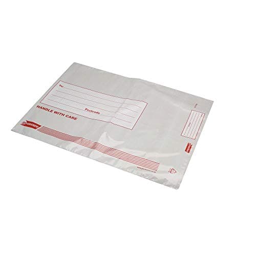 Image of Polythene Extra Strong Envelope, 595mm x 430mm, White, Pack of 100