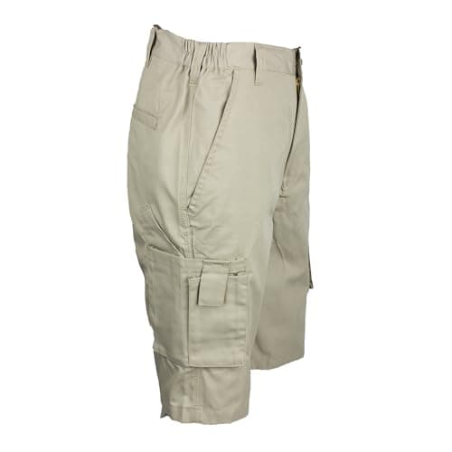 Image of Himalayan Mens Shorts Comfortable & Durable Work Shorts for Men Multi Pocket Triple Stitched Seam YKK Zip, Sand, Waist 36