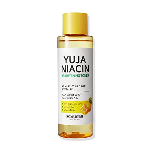 Image of SOME BY MI Yuja Niacin 30 Days Miracle Brightening Toner - 5.07Oz, 150ml - Made from 12 Vitamins for Sensitive Skin - Daily Brightening Face Toner with Melasma and Blemish Care - Korean Skin Care