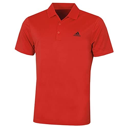 Image of adidas Men's Performance Primegreen Polo Shirt (Short Sleeve) L Collegiate red
