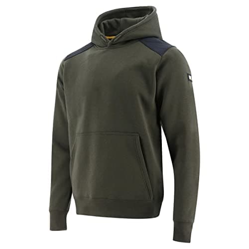 Image of Caterpillar CAT Workwear Mens Essentials Hooded Sweatshirt Hoodie