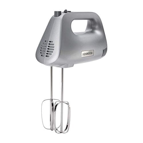 Image of Kenwood Handmixer, 450W, 5 Speeds, Stainless Steel Kneaders and Beaters for Durability and Strength HMP30.A0SI- Silver