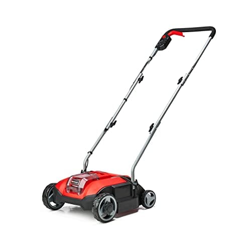 Image of Einhell Power X-Change 18V Cordless Lawn Scarifier - Brushless Motor, 28cm Raking Width, 3 Working Depths, For Lawns And Gardens - GC-SC 18/28 Li Solo Lawn Rake (Battery Not Included)