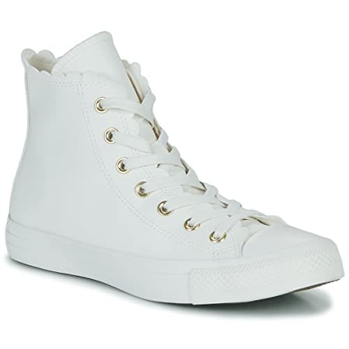 Image of CONVERSE Women's Chuck Taylor All Star Mono White Sneaker, 3 UK