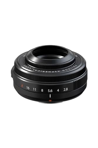 Image of FUJIFILM X Replacement Lens FUJINON Monofocal Pancake 27mm F2.8 Dustproof Splashproof Low Temperature Resistant Aperture Ring F XF27MMF2.8 R WR