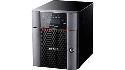 Image of Buffalo TS5410DN1204-EU 12 TB (4 x 3 TB NAS Hard Drives Included) TeraStation 5410DN 4 Bay Desktop NAS