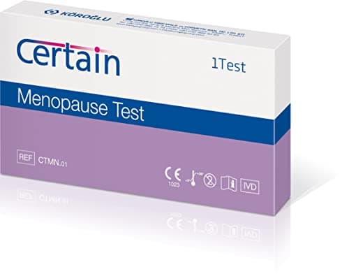 Image of Certain Menopause Test Kit for Women 1 Test - Perimenopause Test Kit, FSH Test Menopause, Pre Menopause Test - Hormone Testing Kit Women, Menopause Tests for Accurate Results