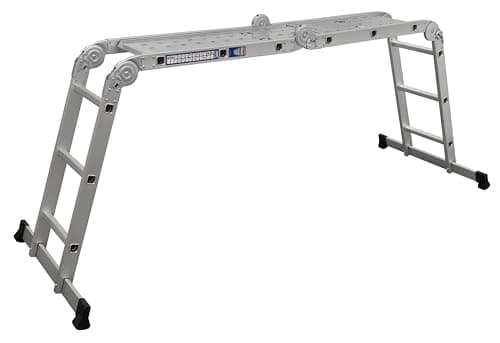 Image of Sealey Folding Platform Ladder, 4-Way Trade Aluminium, EN 131 - AFPL1