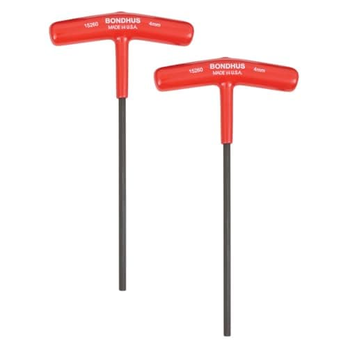 Image of Bondhus, 4MM T-Handle HEX Driver 6", 4MM, 15260